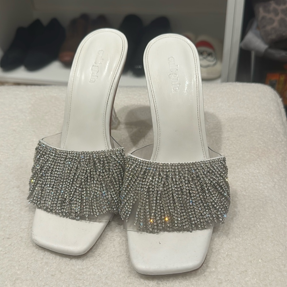 Cult Gaia Lana Sandal - Clear size 38.5